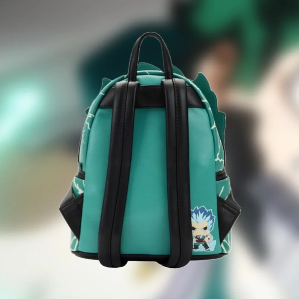 Loungefly My Hero Academia Deku Infinity Cosplay Glow in the Dark Mini Backpack